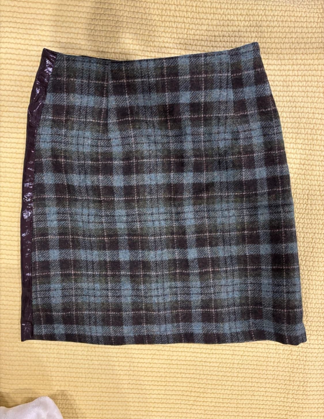 아워레가시 체크 랩 스커트 상품이미지2