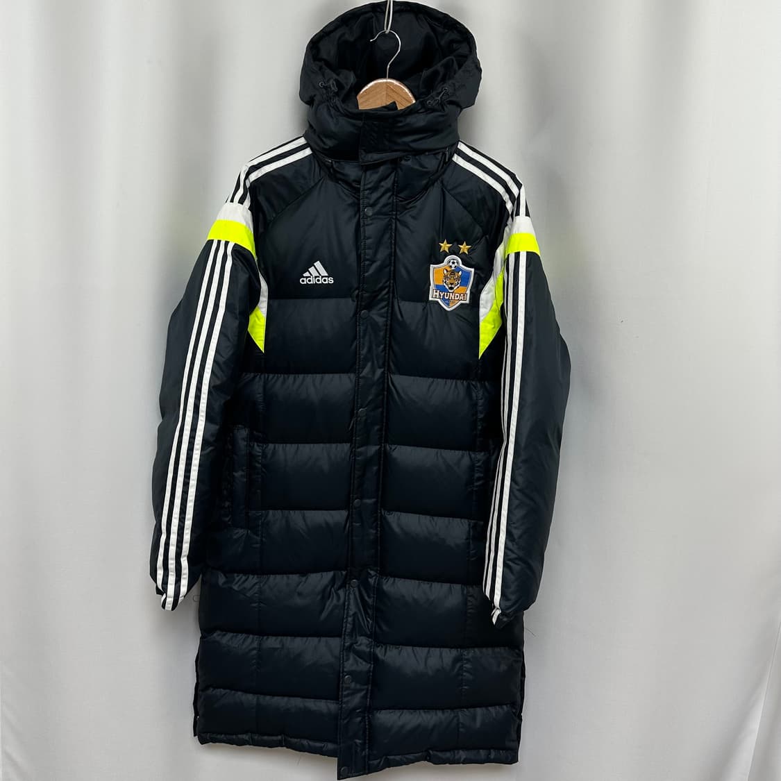   아디다스 남자 점퍼 롱패딩 모자탈부착 100 상품이미지1