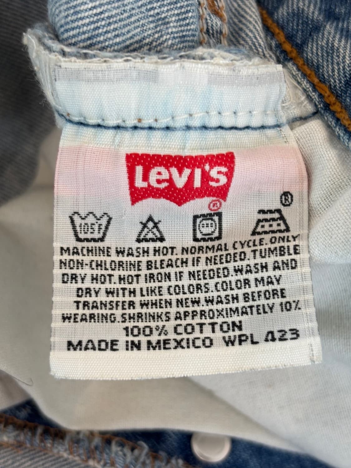 90s Vintage Levis denim Pants 상품이미지9