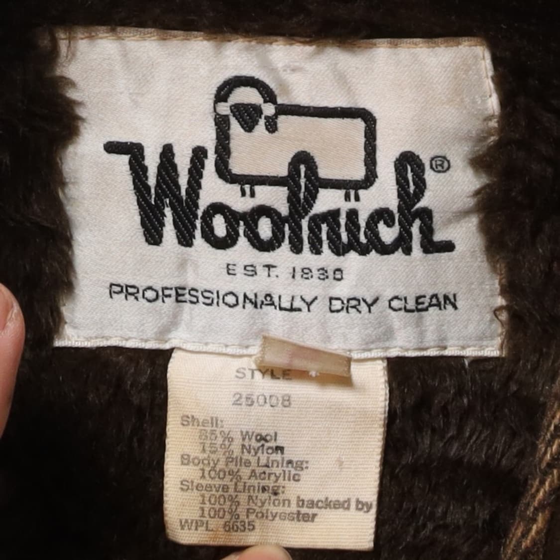 울리치 90’s Woolrich Check Pattern Wool Jac 상품이미지9