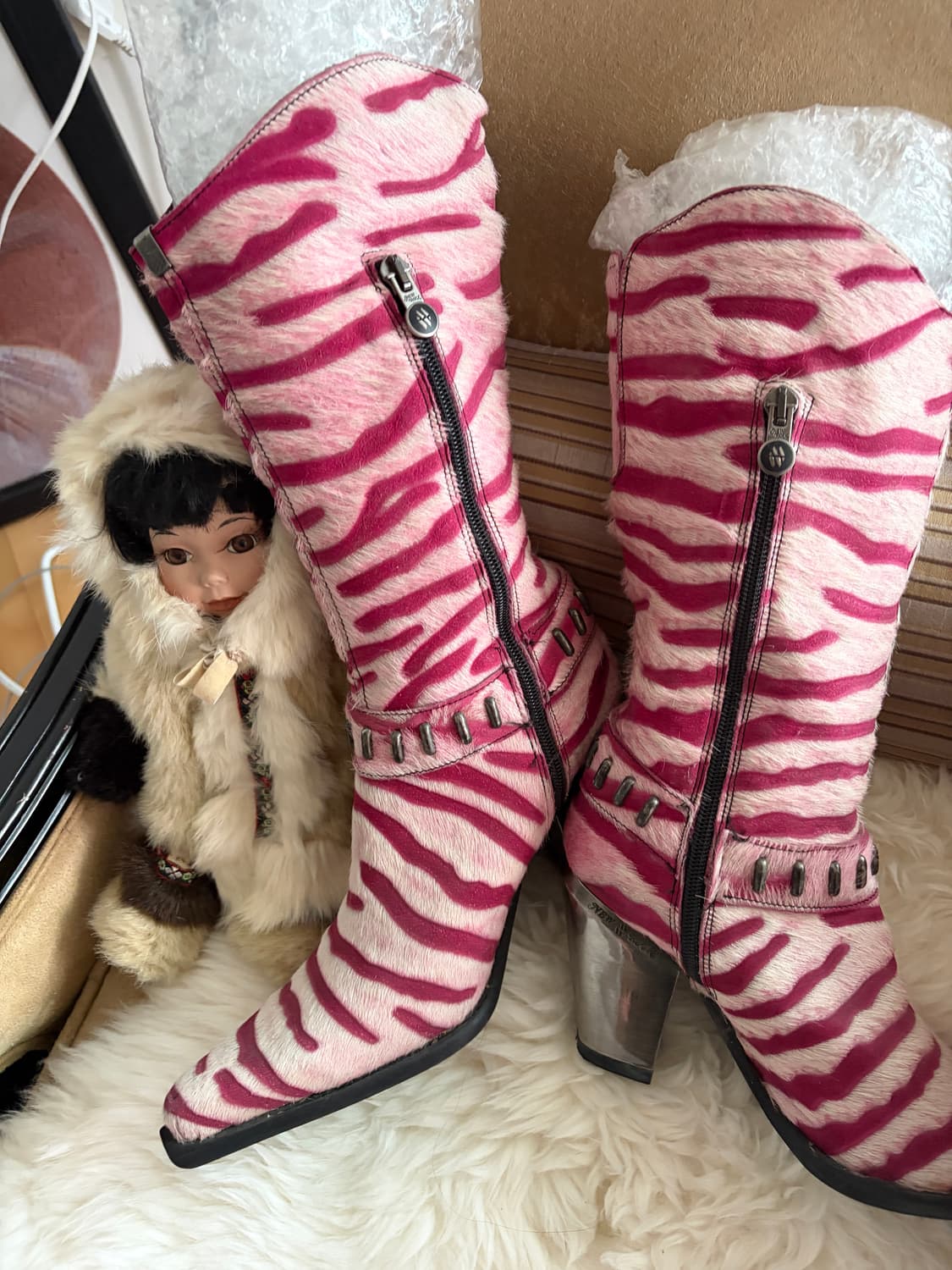 뉴락 지브라 송치 웨스턴부츠힐 250 상품이미지3