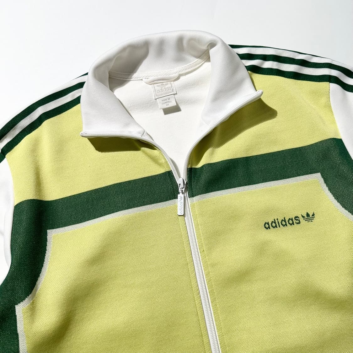아디다스 트랩탑 져지 자켓 흰초 레몬 상품이미지3