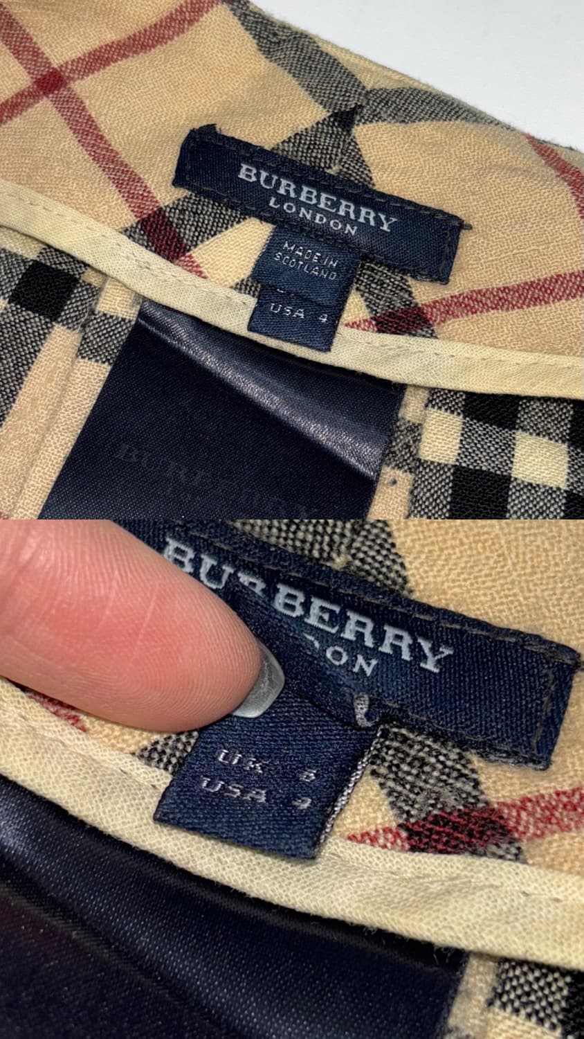 Burberry 버버리 노바체크 울 벨티드 랩 스커트 상품이미지10