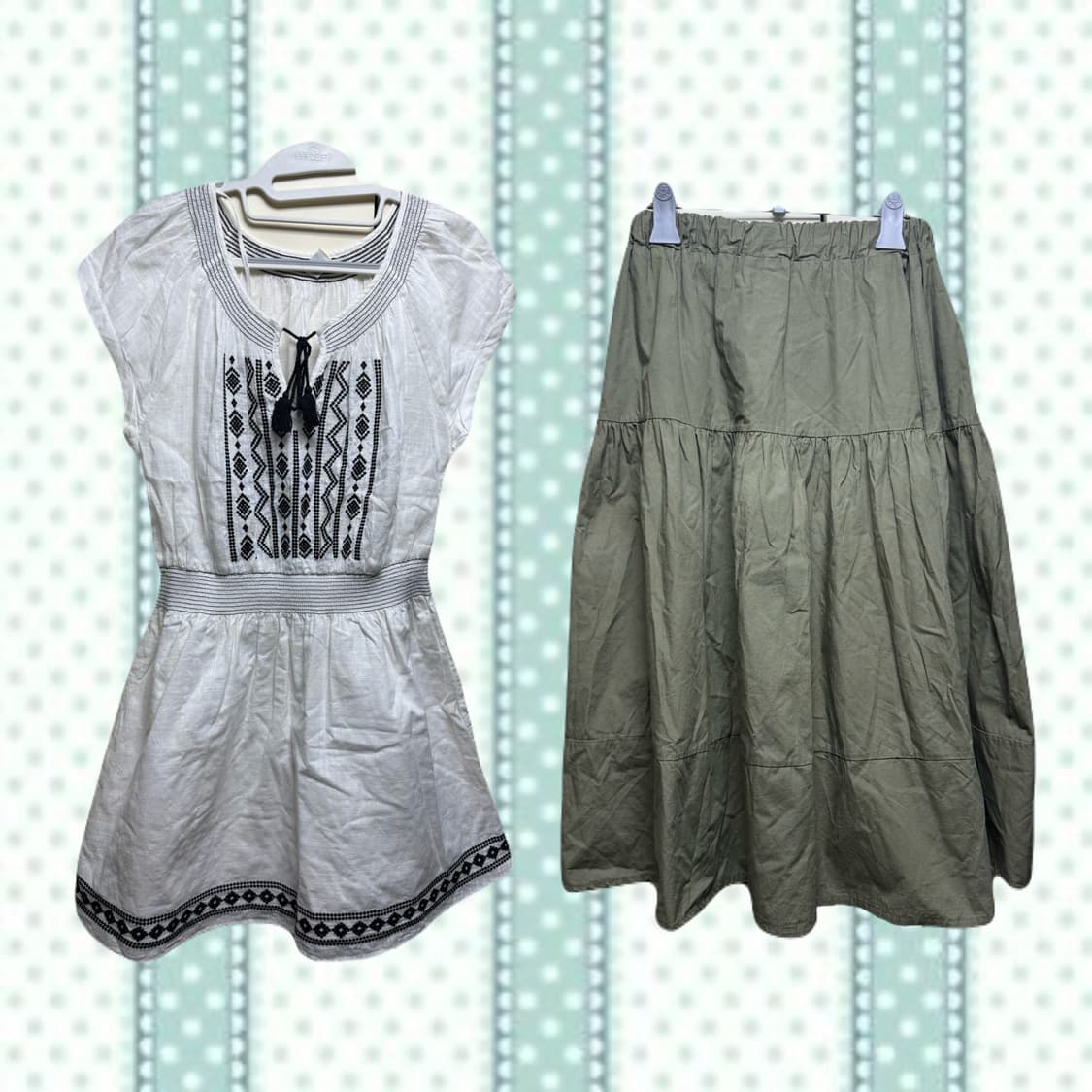 녹차맛 모리걸 코디 세트 상품이미지2