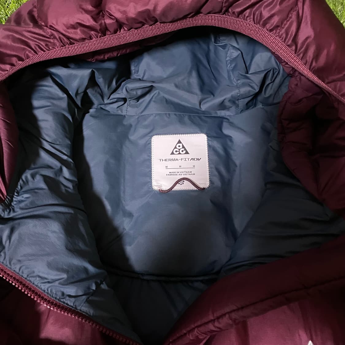 나이키 ACG 루나레이크 패딩 마룬 상품이미지2