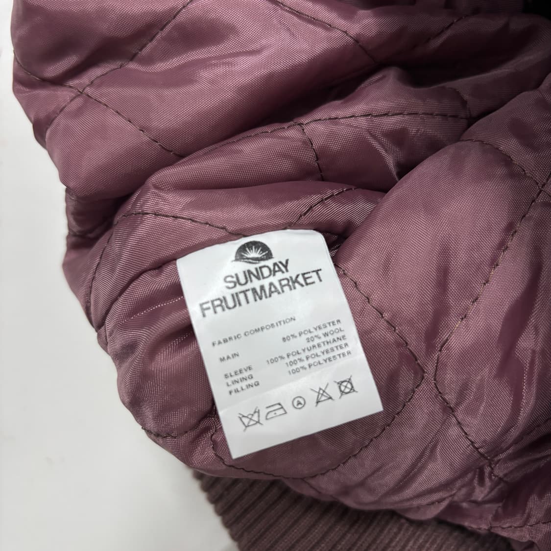 선데이 후르츠 마켓 바시티 자켓 상품이미지8