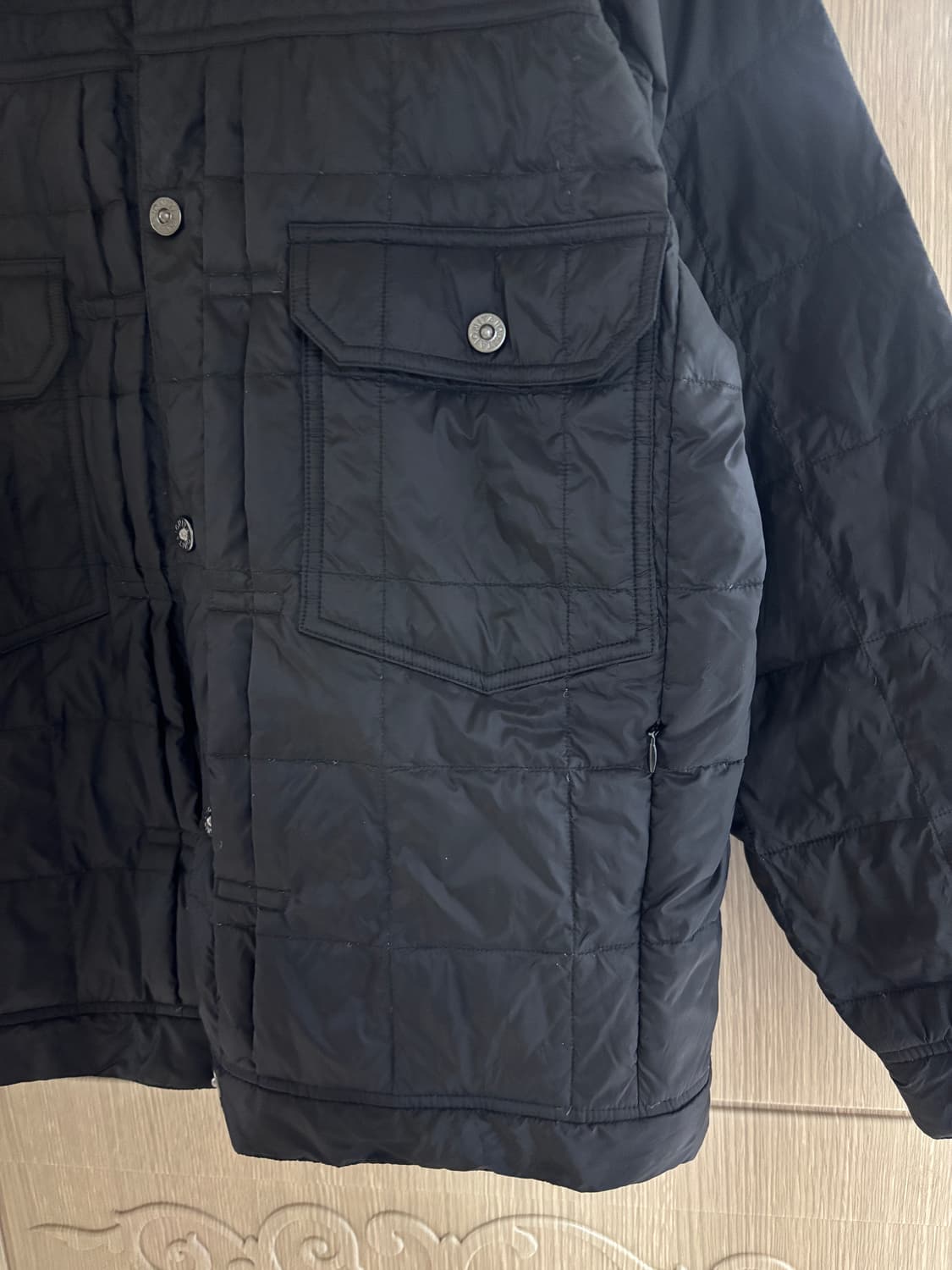 Taion 타이온 트러커 다운 자켓 블랙 M 상품이미지3