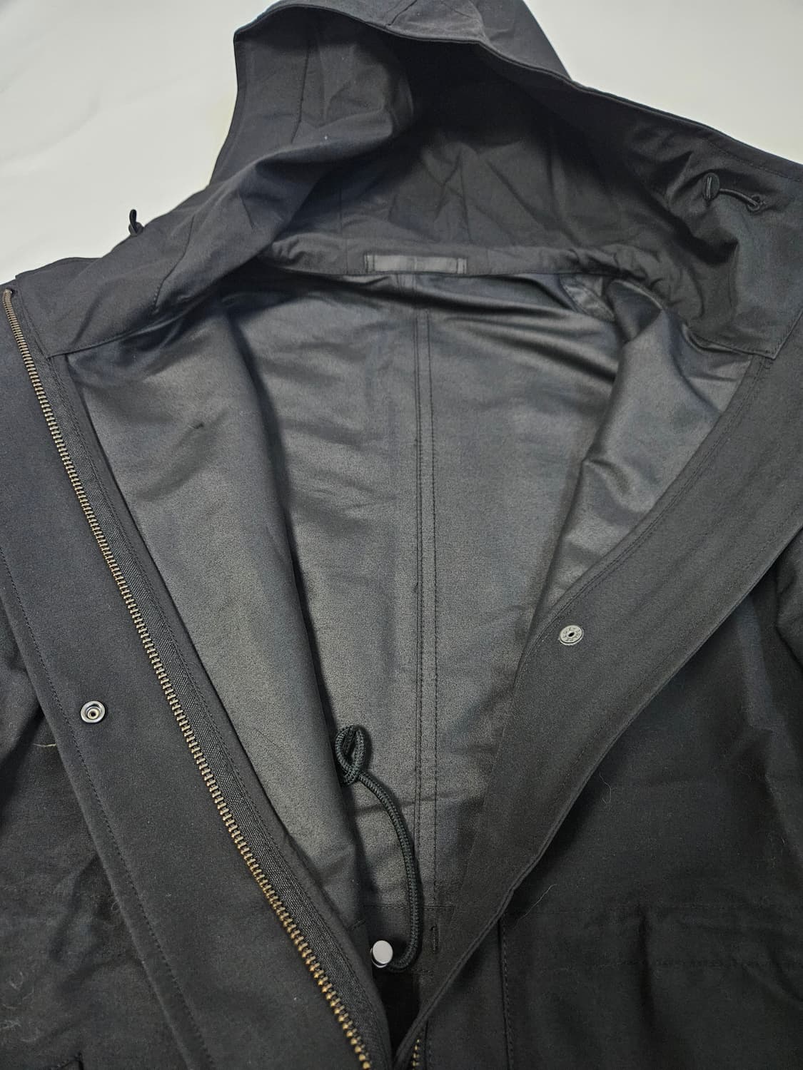 유니클로 코튼 블록테크 유틸리티 파카 후드자켓 바람막이 M 상품이미지2