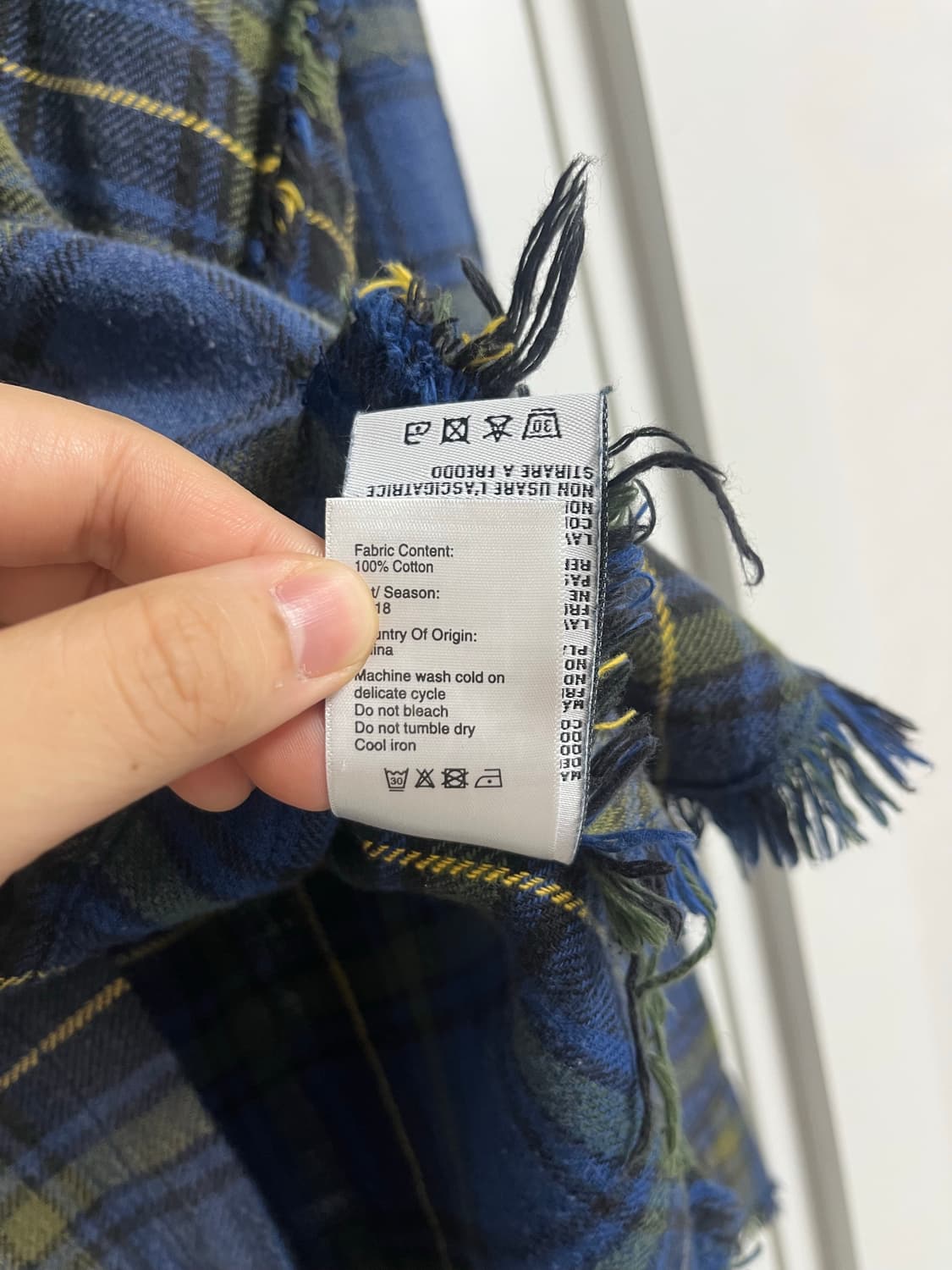 R13 슈레디드 셔츠 XL 상품이미지4