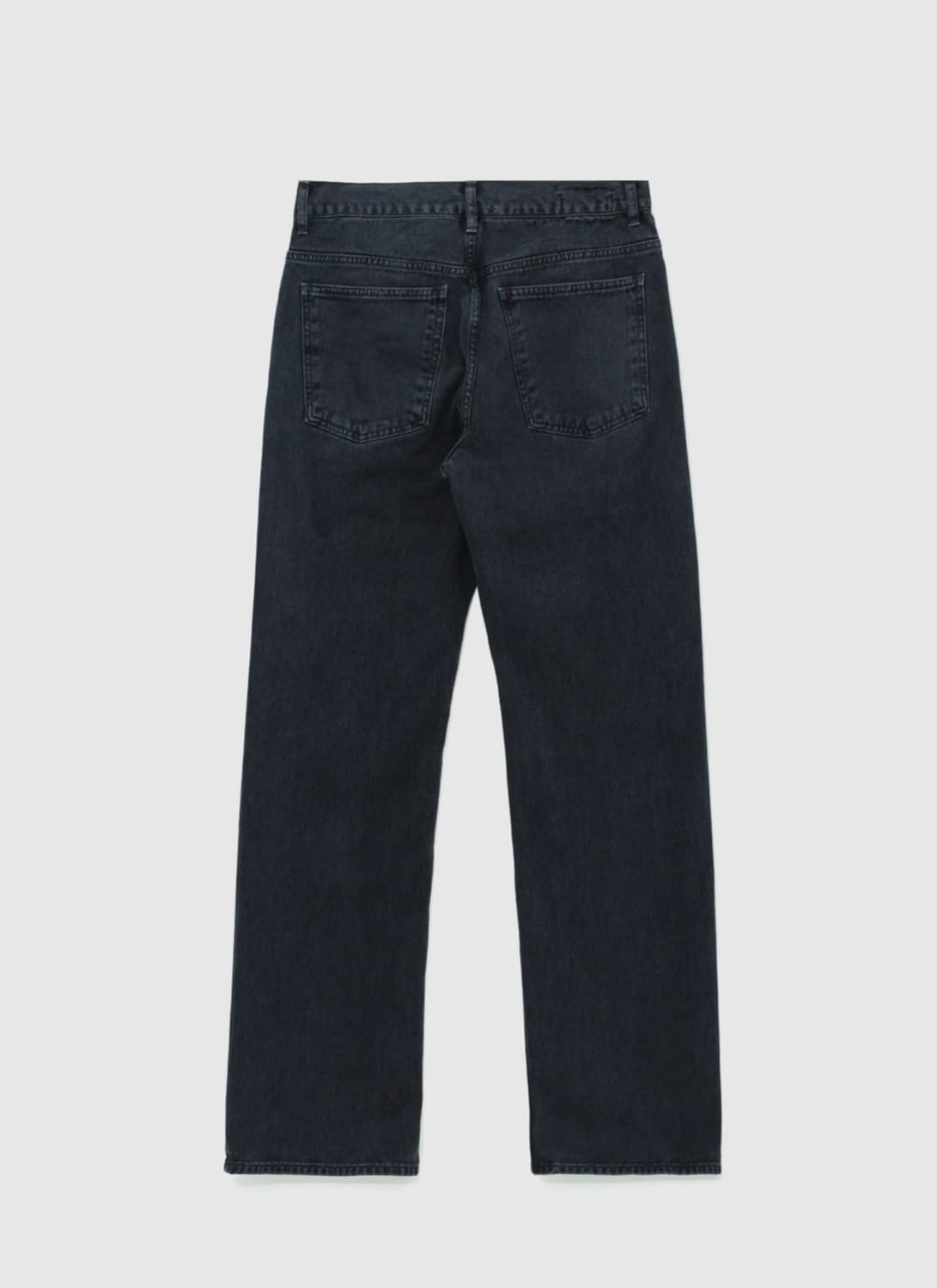 8DIVISION 세미 플레어핏 데님 워시드블랙 상품이미지3