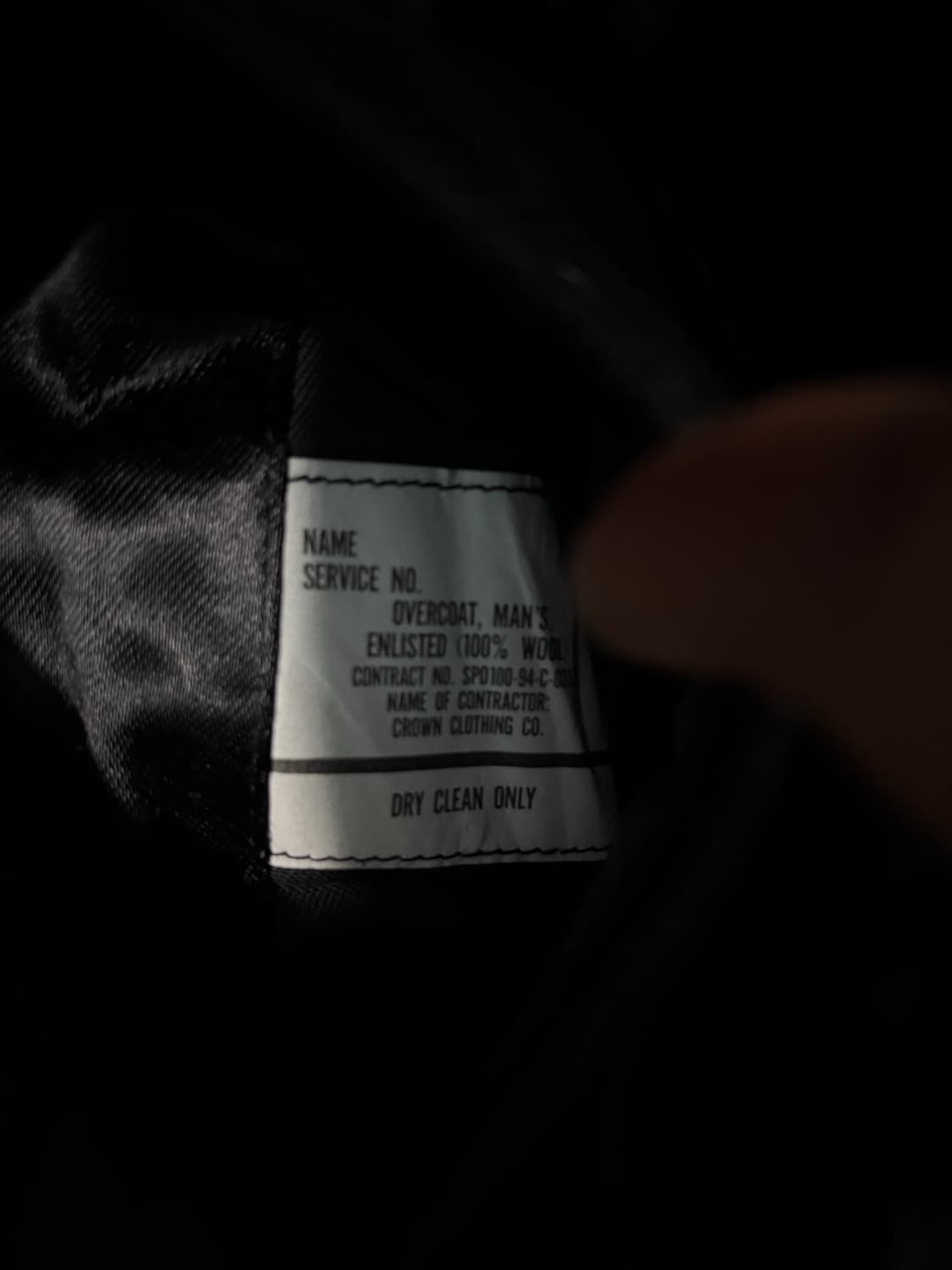 90's USN 6 Button Pea overcoat. 상품이미지7