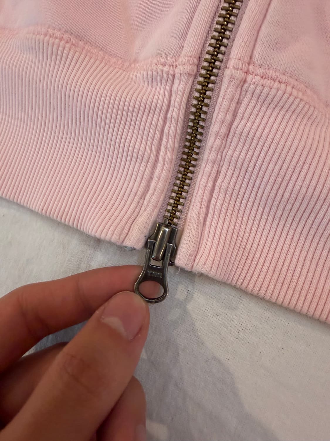 00s 나이키 딸기우유맛 마멜 투웨이 후드집업 베이비 핑크 상품이미지2