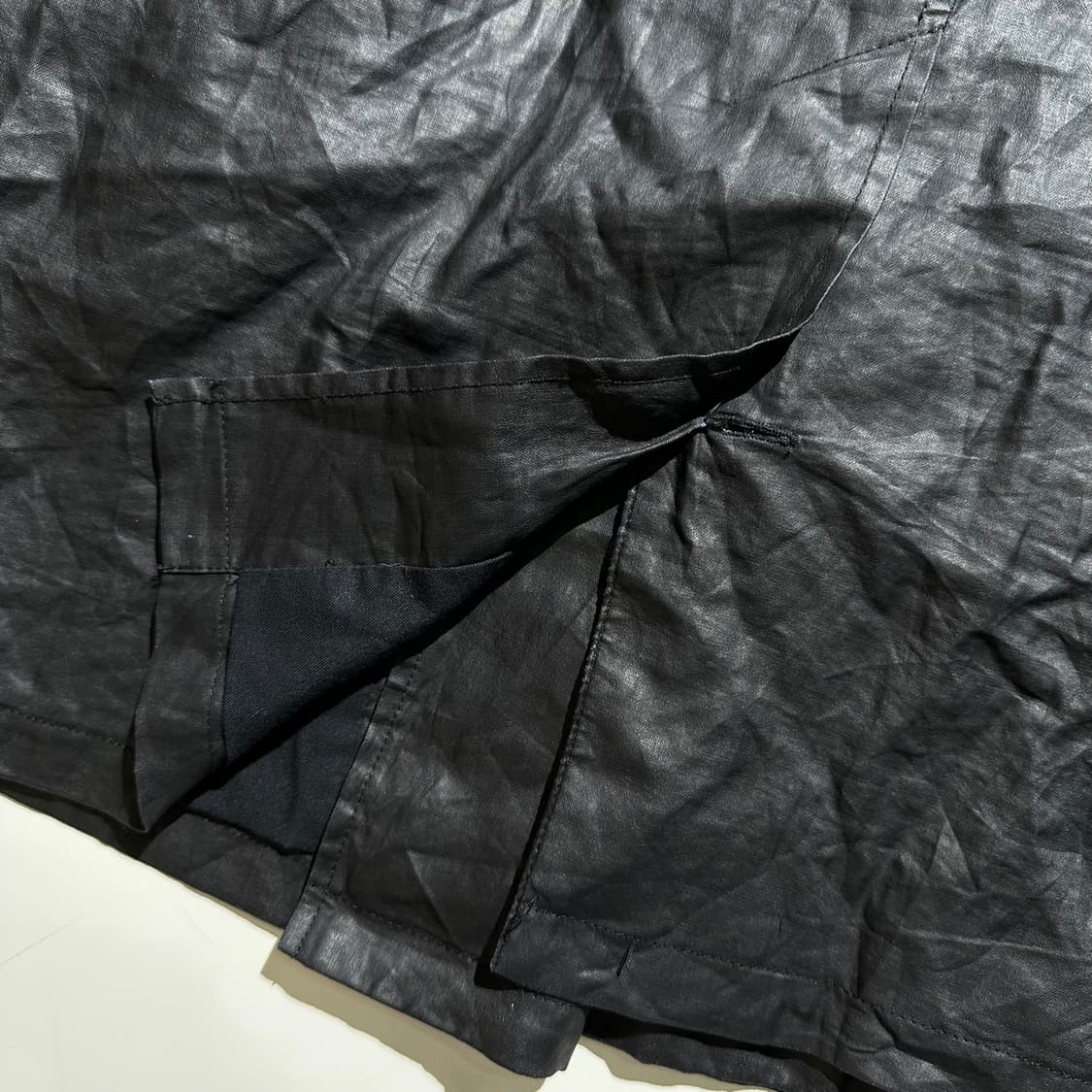 폴스미스 코티드 라미 더블 트렌치 코트 상품이미지8