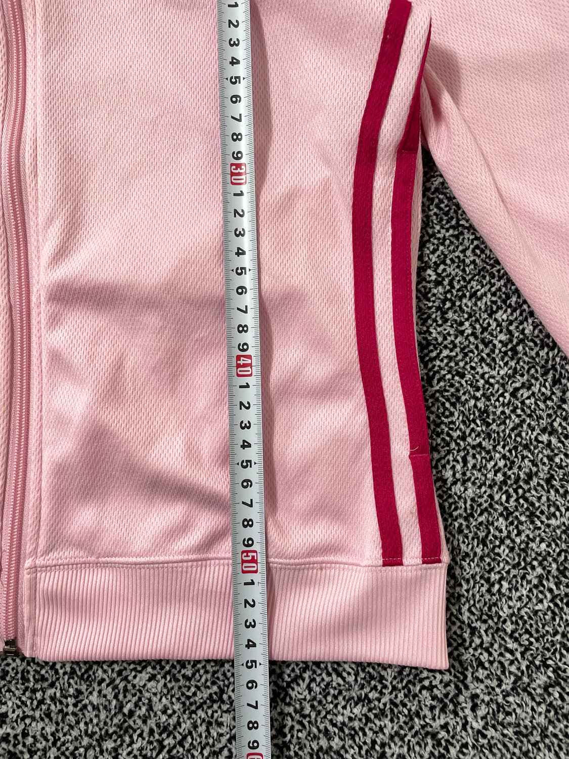 vinteちきゅ. 희귀 아디다스 00'S 딸기우유 후드집업 메쉬 상품이미지7