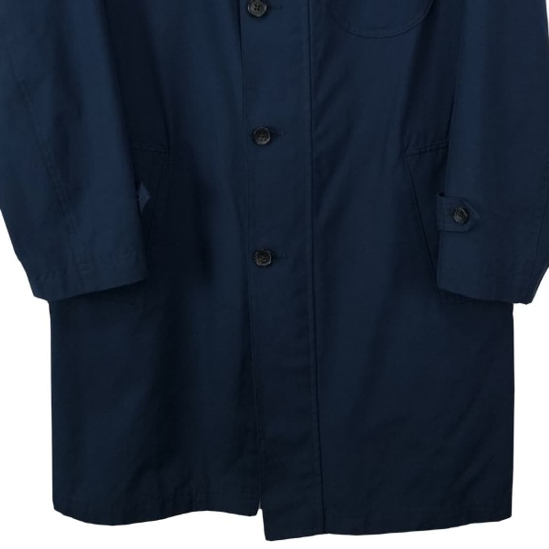 [브룩스브라더스] 후드 트렌치 코트 네이비 M19857 상품이미지5