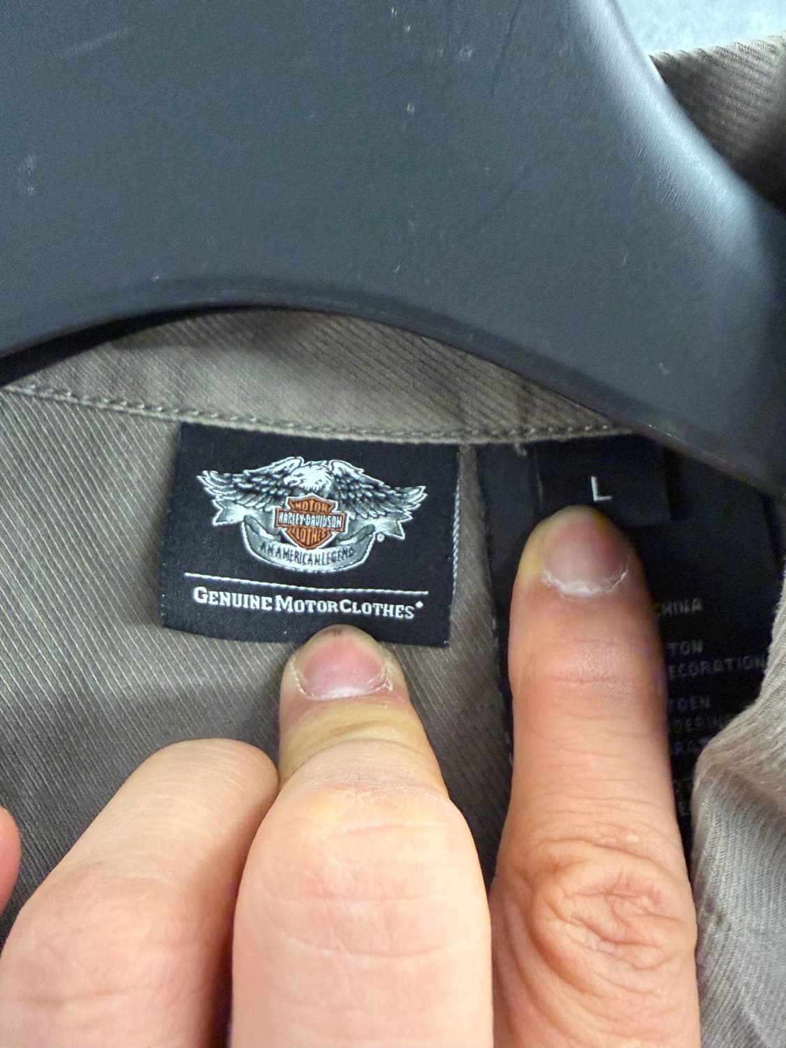 Harley Davidson half-sleeve shirt L 상품이미지5