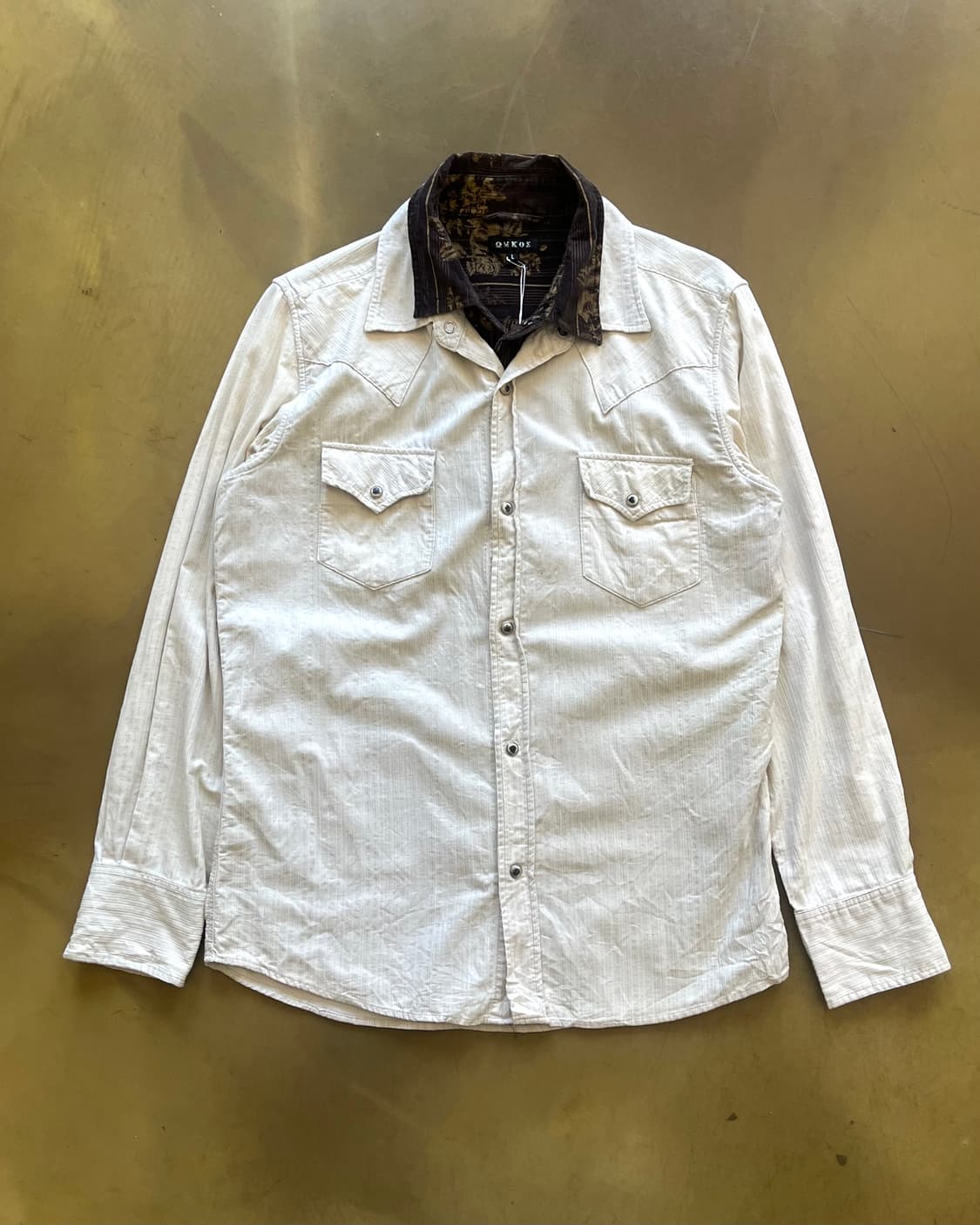 ΩMKOS Japanese 2-Layer Corduroy shirt 상품이미지3