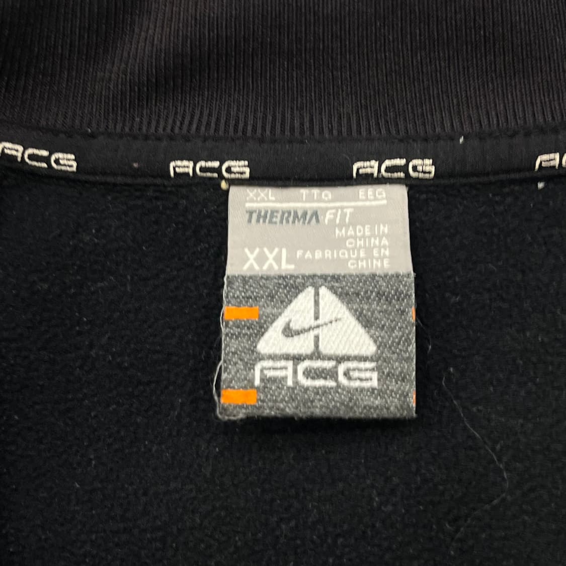 2XL 나이키 ACG 블랙 트랙 자켓 상품이미지5