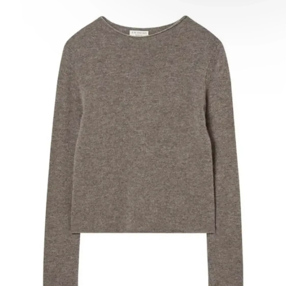 주느세콰 시어 캐시미어 크루넥 니트 모카 s 상품이미지3