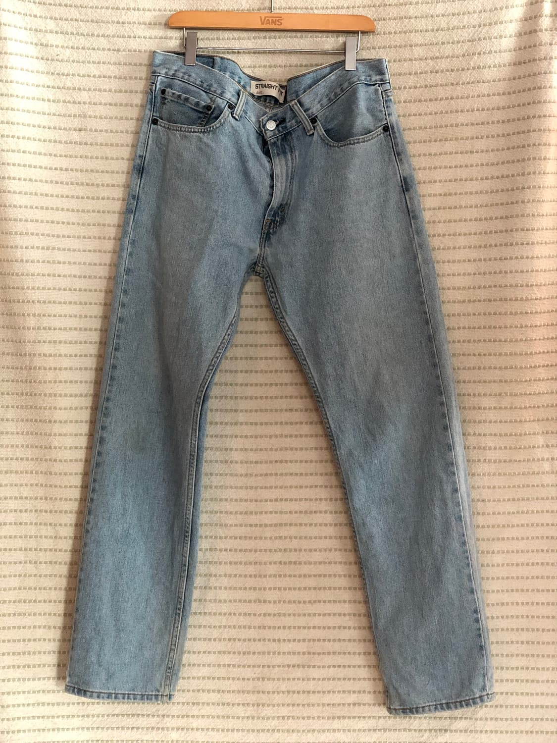 리바이스 빈티지 505 34x32 연청 일자 데님 상품이미지1