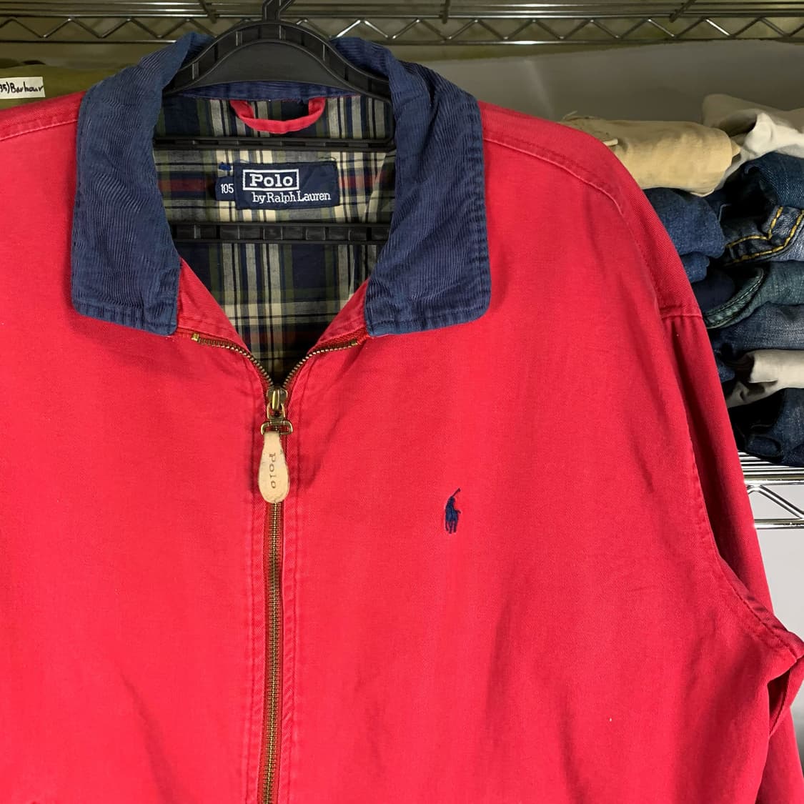 [XL] 90's 폴로 랄프로렌 스윙탑 재킷 상품이미지1