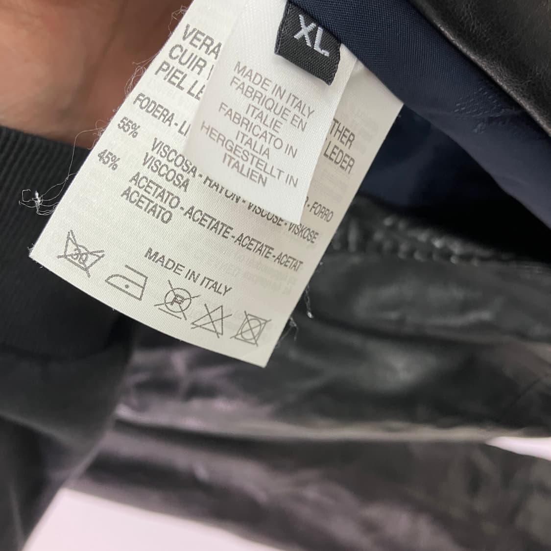 폴 스미스 레더 블레이저 자켓 XL 상품이미지9