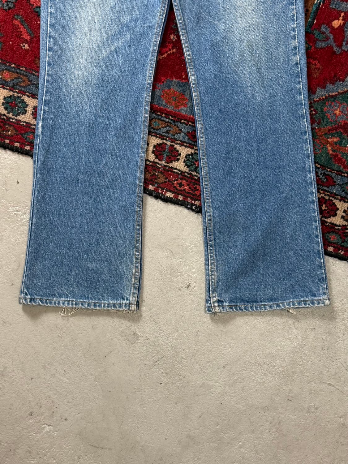 90's USA Made 빈티지 리바이스 517 오렌지탭 부츠컷 데님 상품이미지7