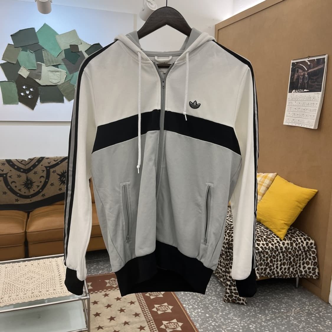 아디다스 Y2K 00's 오레오 져지 후드집업 95 C10119 상품이미지3