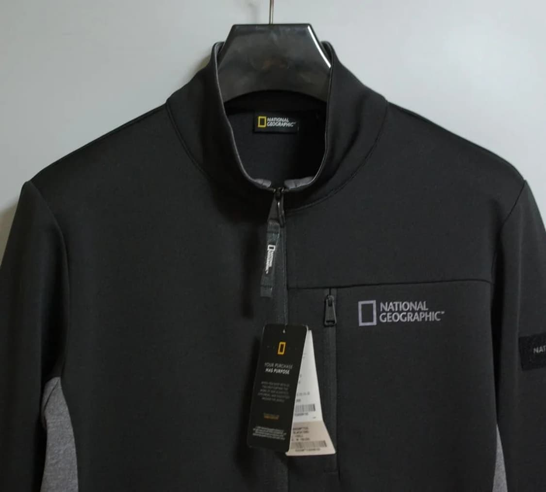 내셔널지오그래픽 미사용 풀집업 자켓 L 상품이미지1