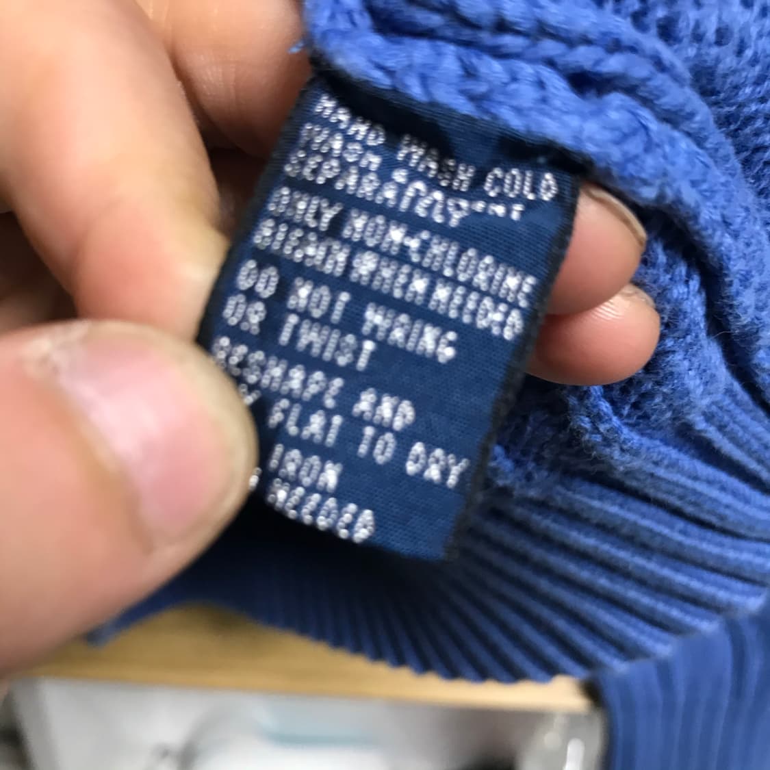 폴로 랄프로렌 꽈배기니트 상품이미지4