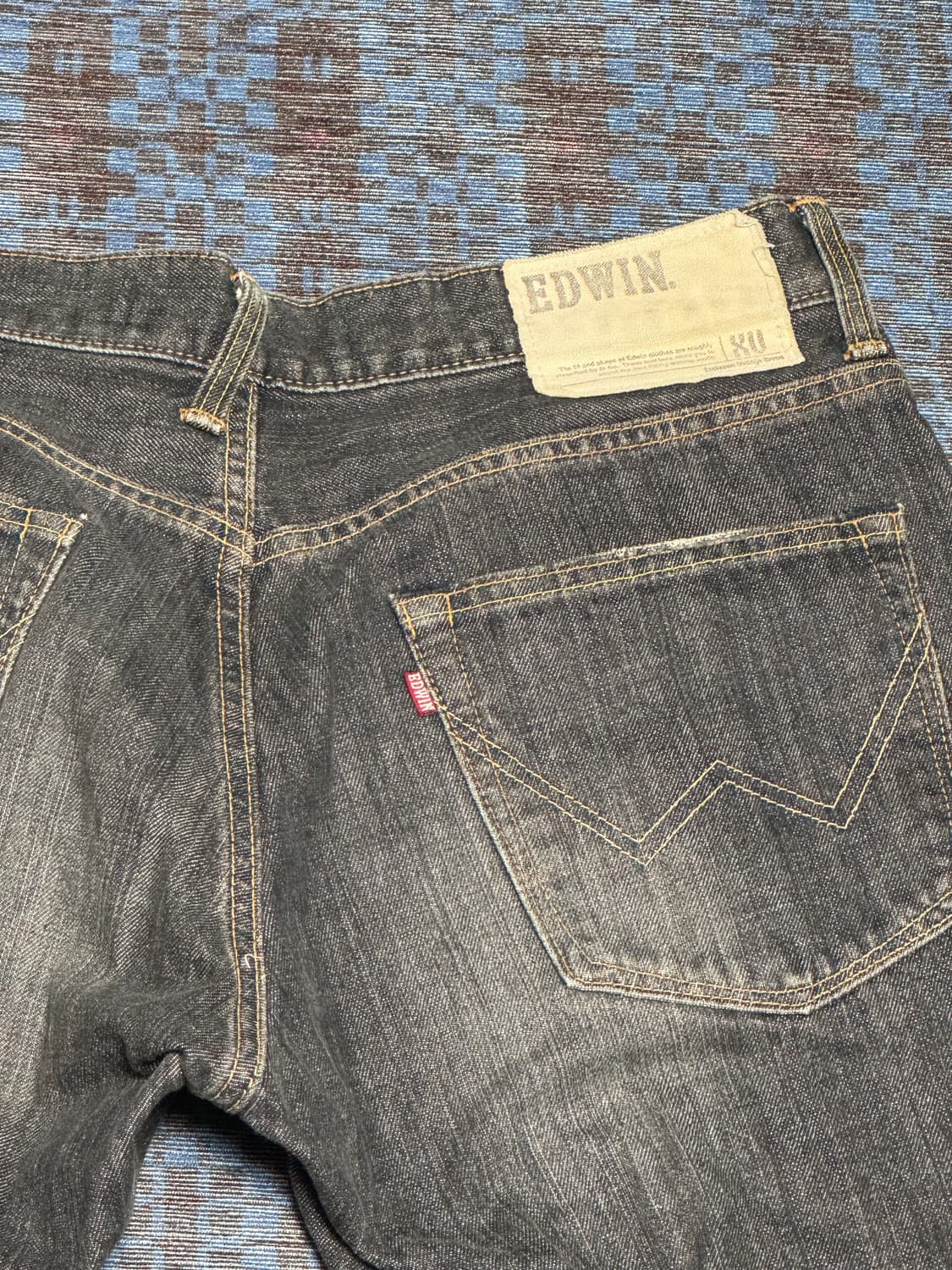 Edwin 스트레이트핏 부츠컷 청바지 상품이미지5