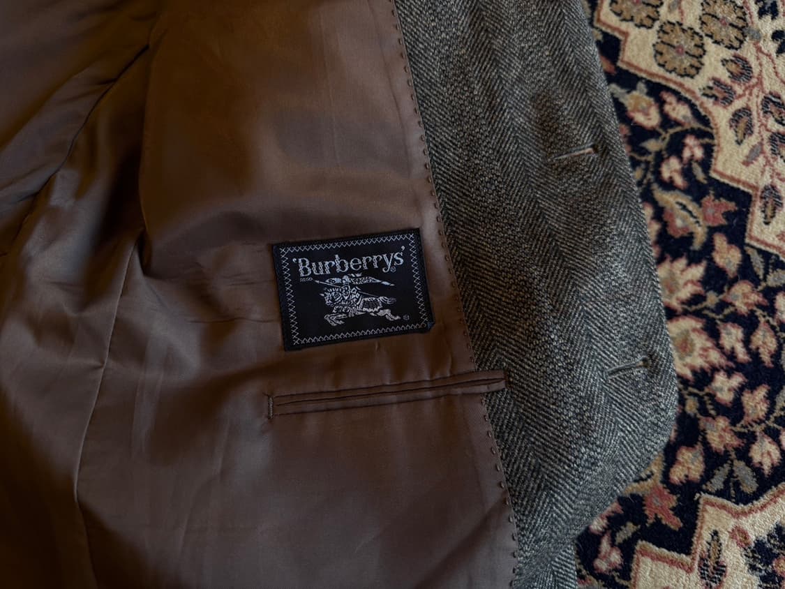 버버리 트위드 자켓 100 상품이미지3