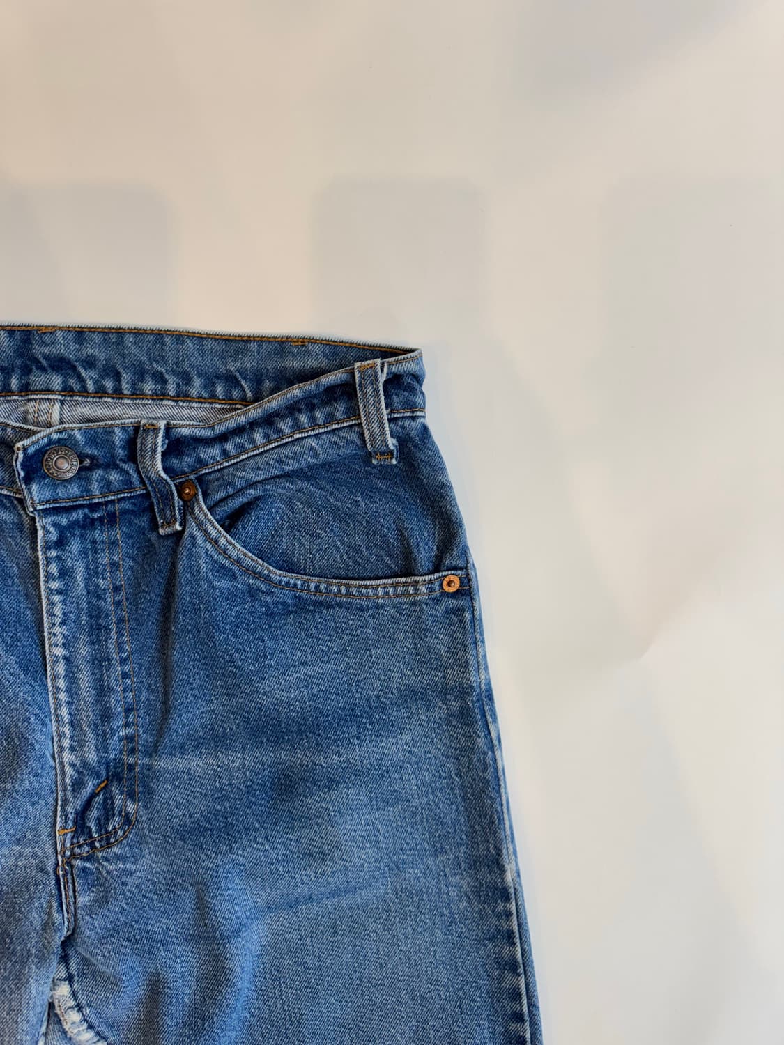 Levi's 505 Orange Tab Straight Denim 상품이미지3