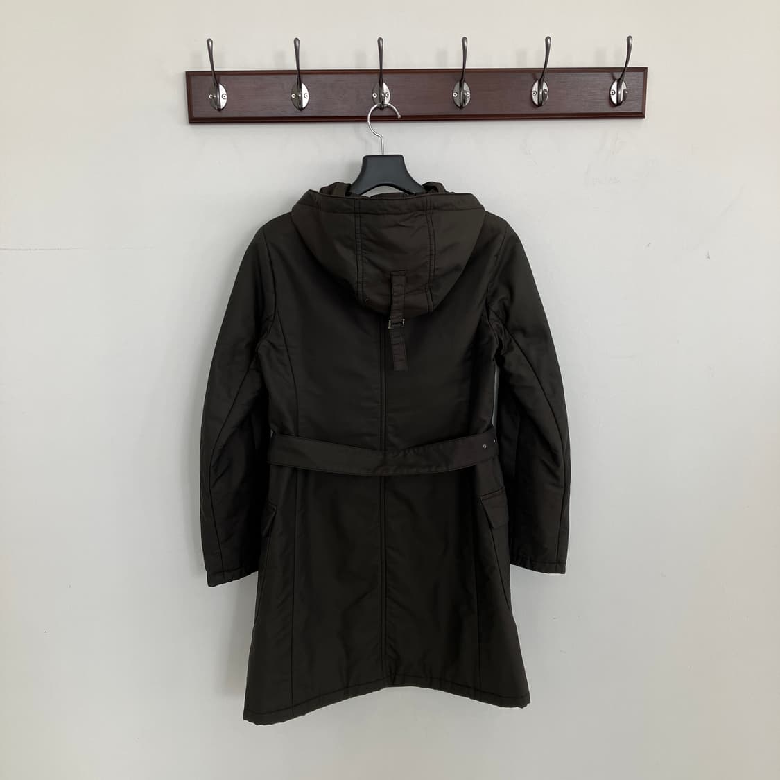 S MaxMara 막스마라 후드 벨트 코트 상품이미지2