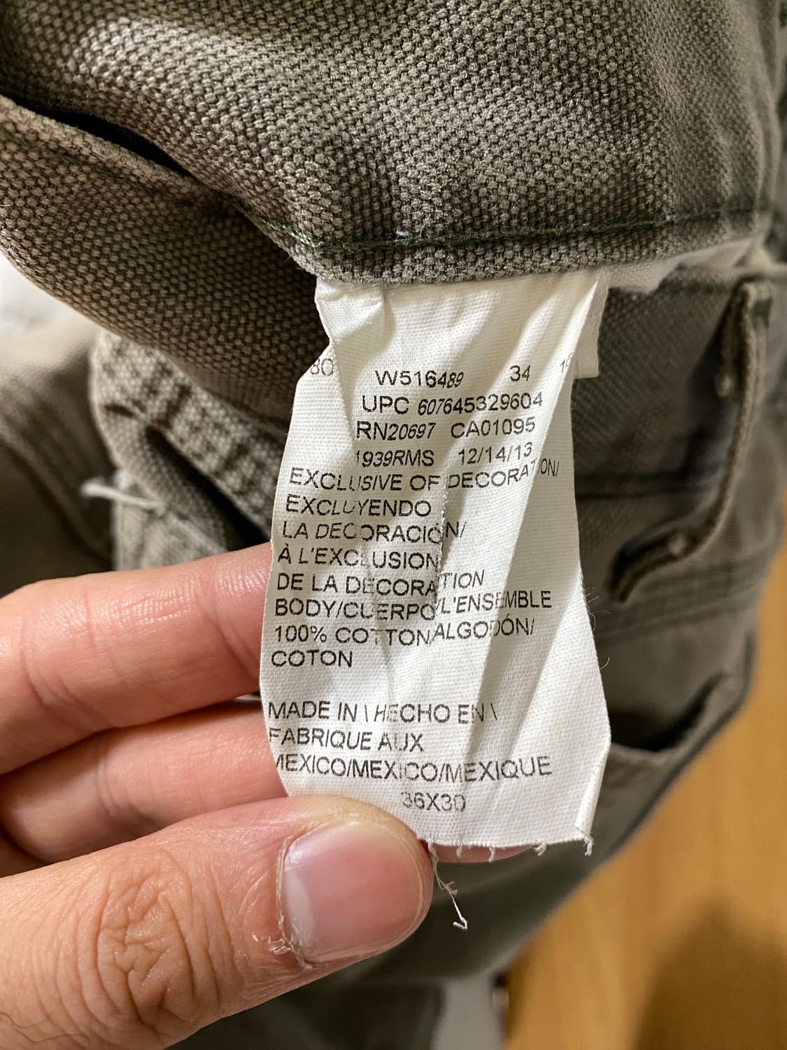 디키즈 카펜터 모스그린 상품이미지3