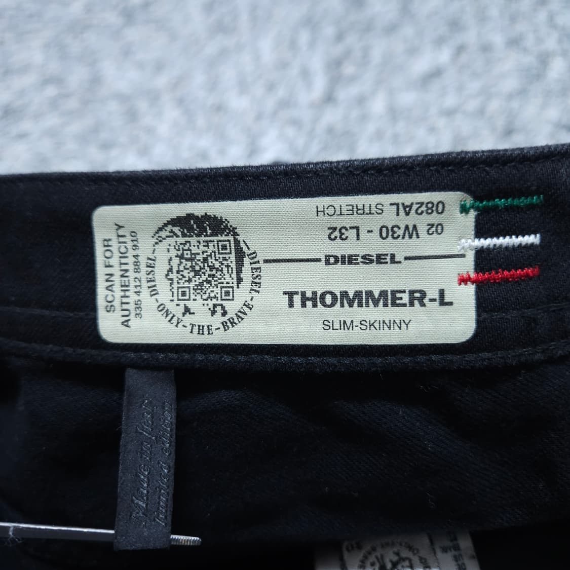 디젤) 30/32 남자 슬림핏청바지 블랙진 / 왕눈이샵 상품이미지8