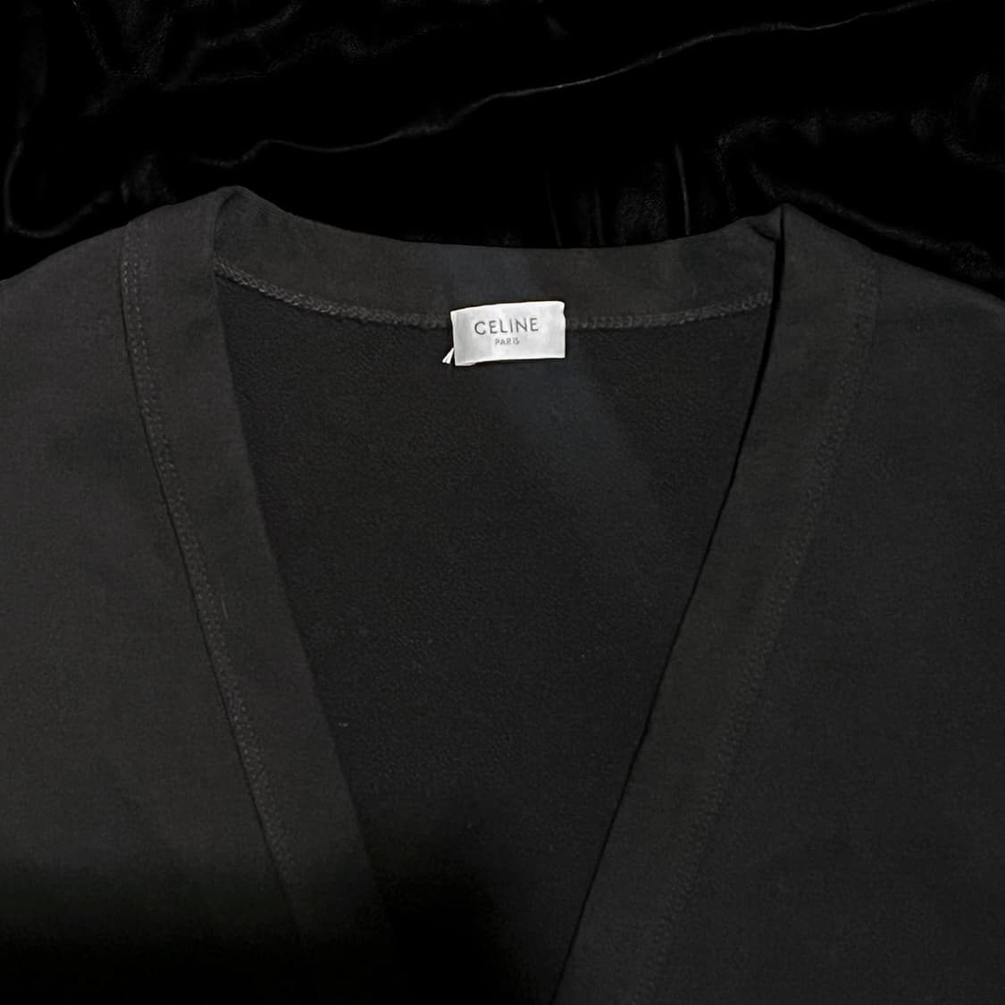 셀린느 블랙 가디건 상품이미지3