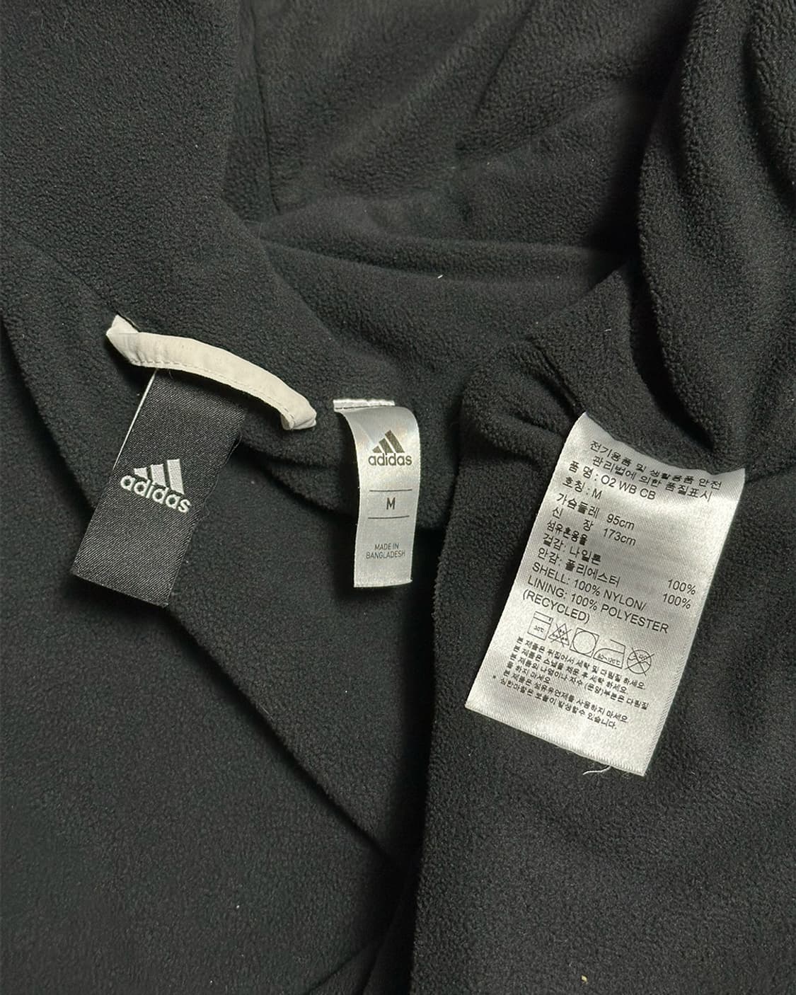 아디다스 배색 바람막이 상품이미지4