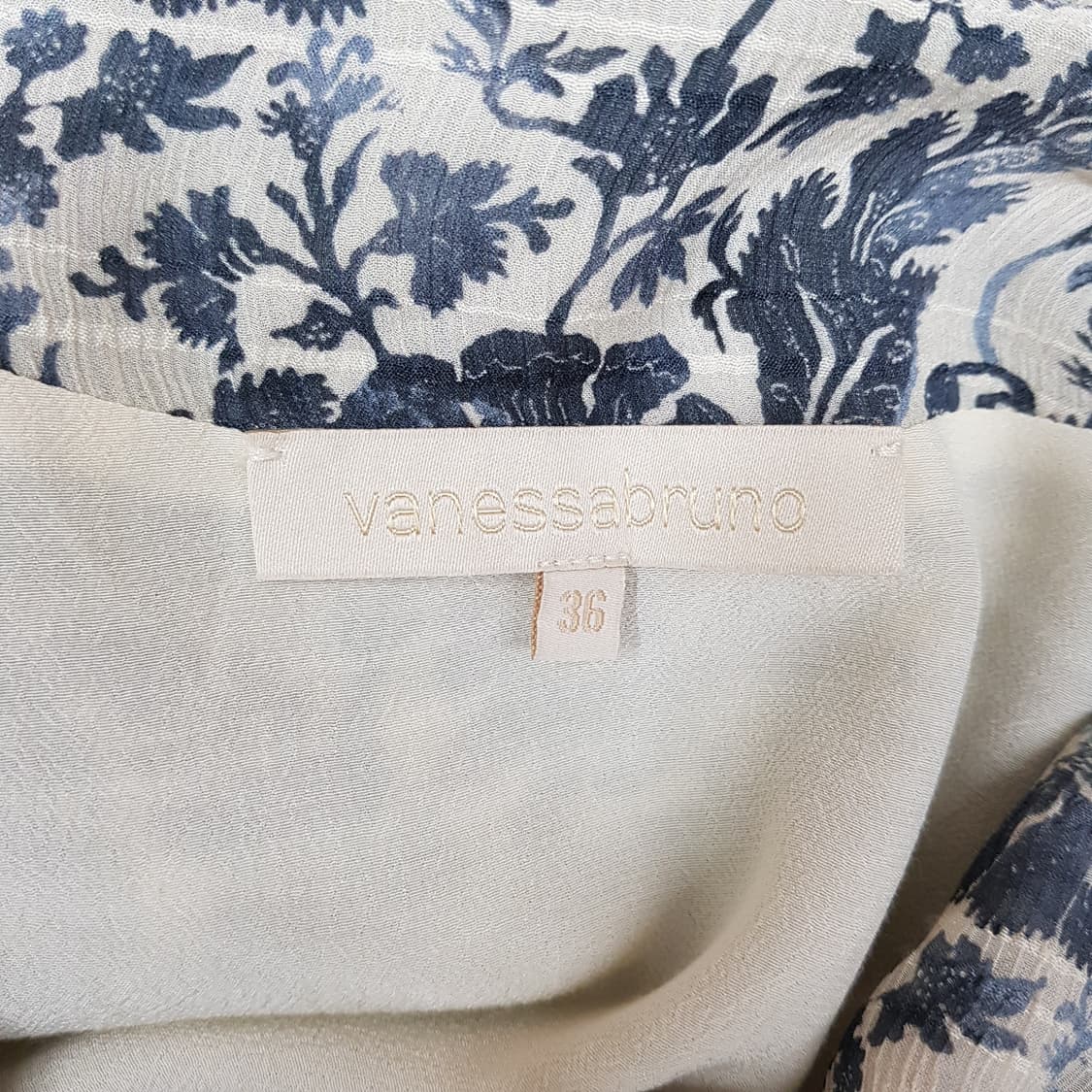 바네사브루노 2021 플로럴 패턴 롱 원피스 36사이즈 상품이미지8