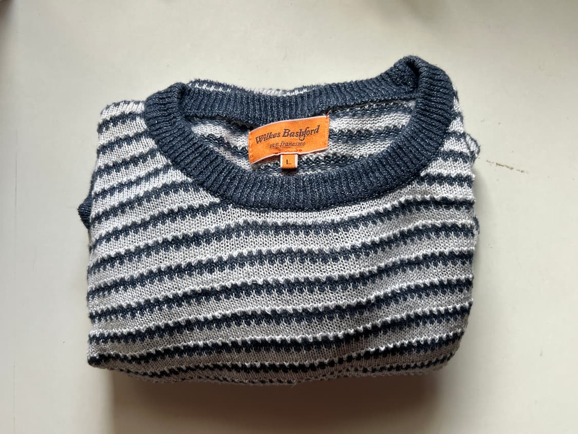 Blue striped sweater 상품이미지6