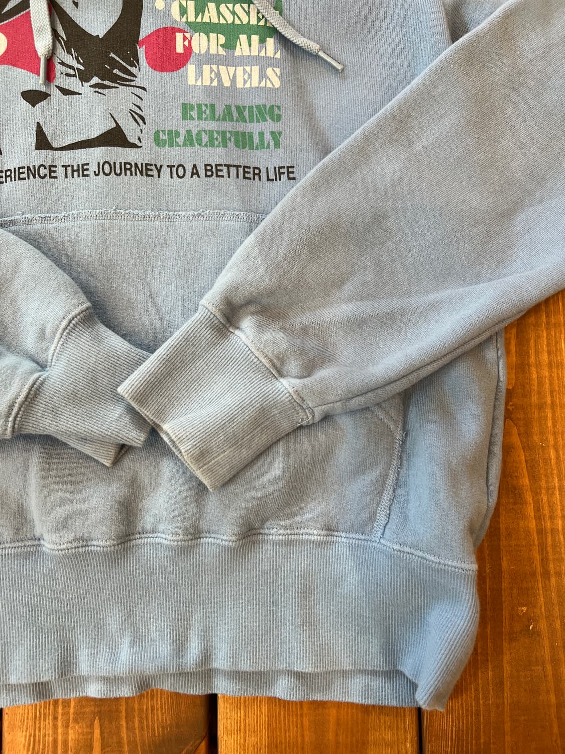 히스테릭글래머 히스걸 스카이블루 후드티 상품이미지8