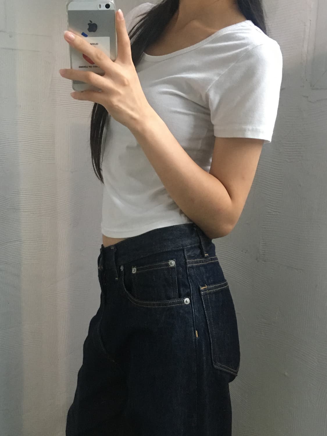 Auralee 오라리 진청 스트레이트핏 데님 상품이미지3