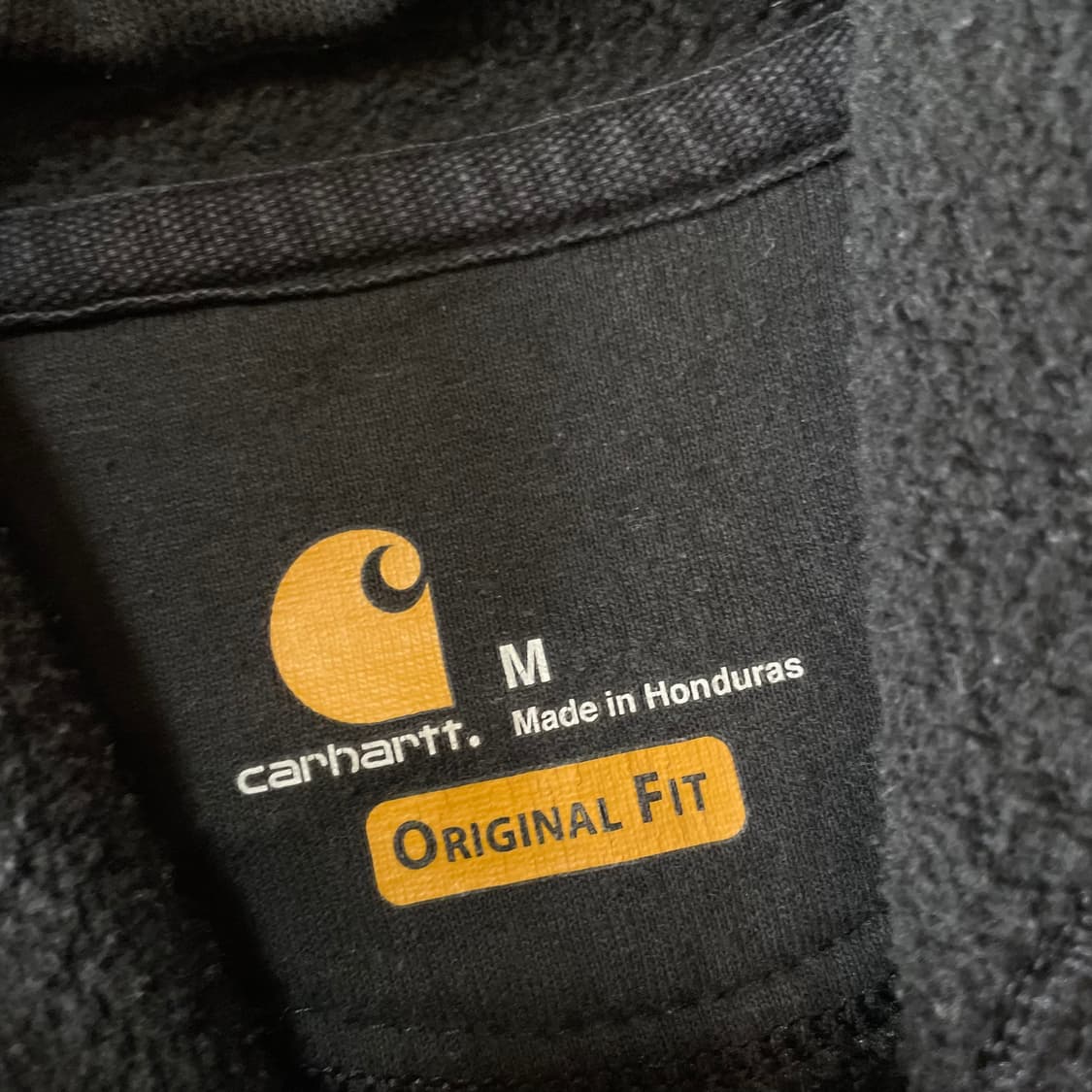 칼하트 스펠 빅로고 후드티 상품이미지3