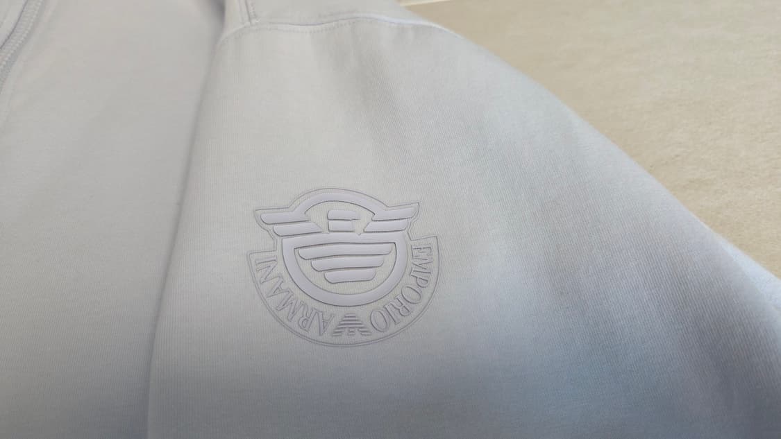 엠포리오 아르마니 오버핏 이글 로고 후드 집업  상품이미지6