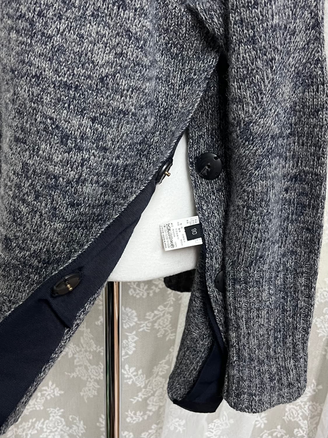 F) 한섬 랑방 컬렉션 캐시미어 100 폴라 니트 상품이미지4