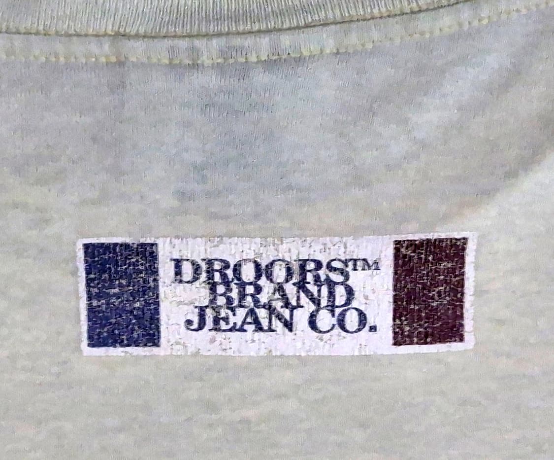 90s DROORS BRAND JEAN CO. Logo T-SHIRT 상품이미지4