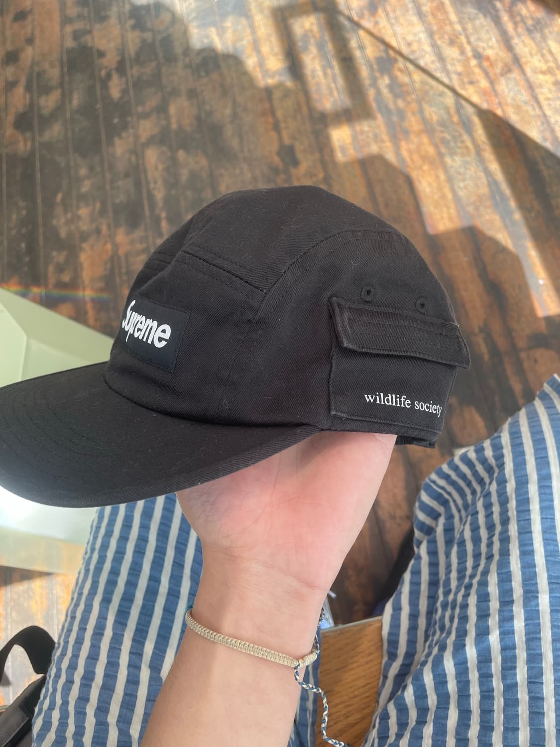 Supreme 16fw wildlife사이드포켓 캠프캡 상품이미지1