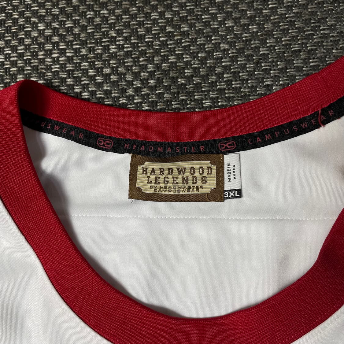 하드우드 레전드 빅사이즈 농구 유니폼 3XL 상품이미지4