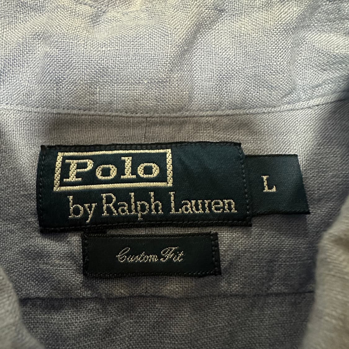 POLO RALPH LAUREN linen 100% half shirt 상품이미지3