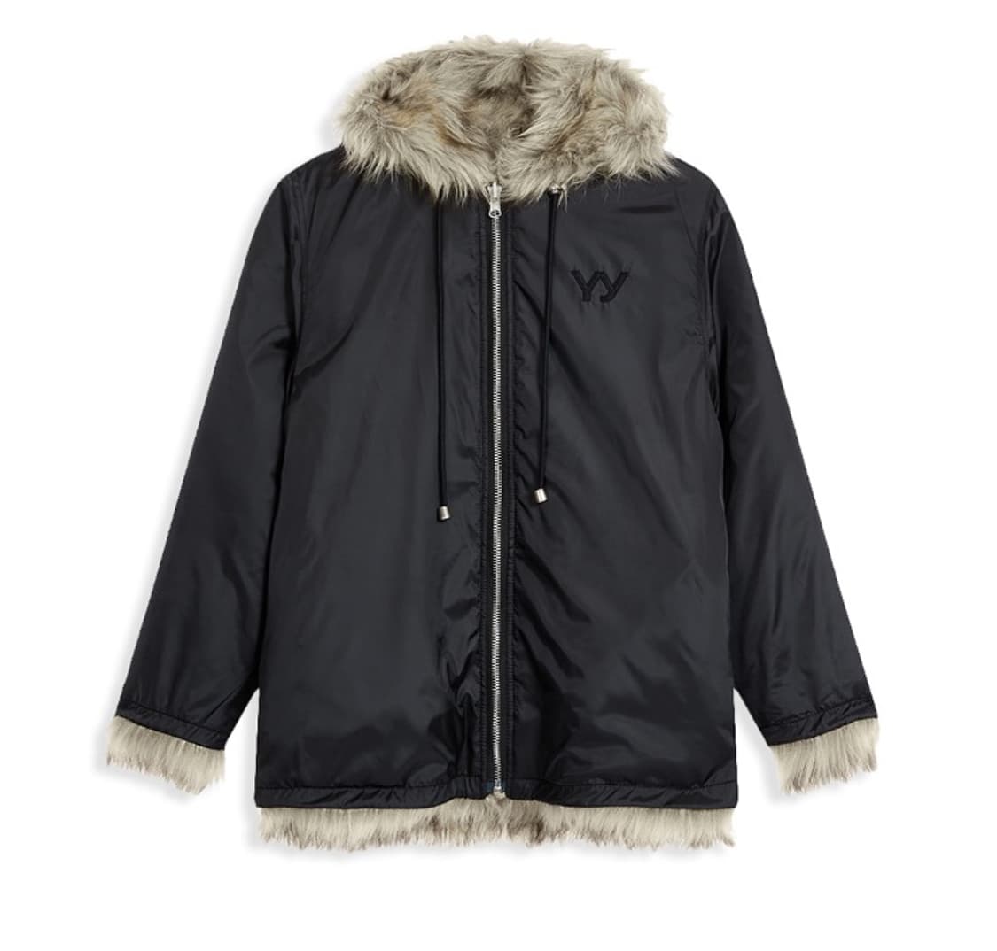 Openyy REVERSIBLE FAUX FUR HOOD JACKET,  상품이미지3